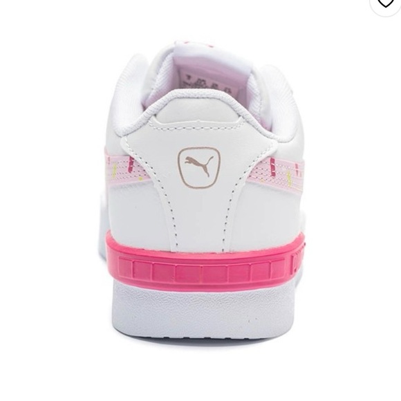 PUMA Jada Crush Athletic Shoe - Little Kid / Big Kid - White / Pink Sprinkles - Picture 4 of 5